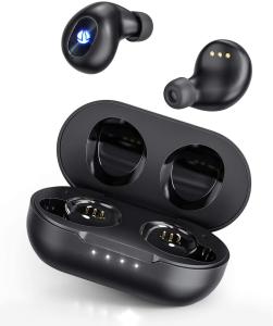 China Wireless Earbuds TWS Bluetooth 5.0 Wireless Earbuds IPX8 Waterproof Sport Wireless Earphones with Microphone factory