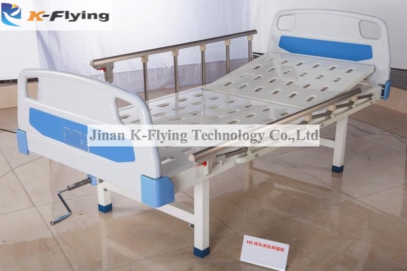 ABS Bed Medical Hand Cranked Homecare Hospital Care Bed