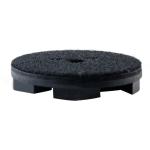 Black 6 Inch 220mm Concrete Diamond Grinding Disc For Polishing Metal