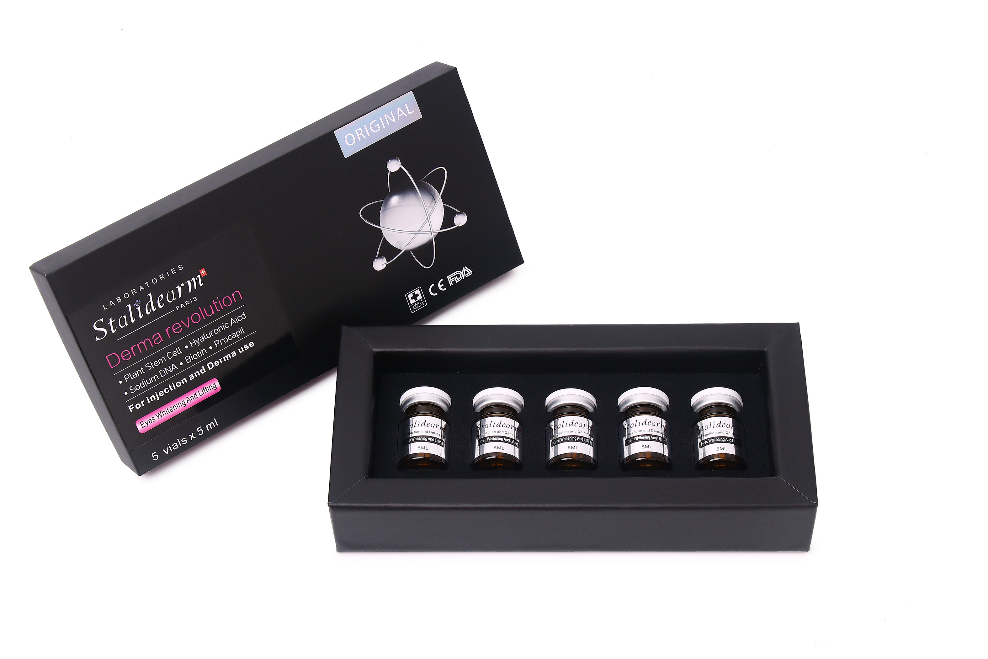 Private Label Satlidearm Eyes Whitening and Lifting Injection Serum Remove Wrinkle Dark Circles Anti-aging Dermal Fille