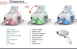 China Portable CE approved 808nm diode laser hair removal factory