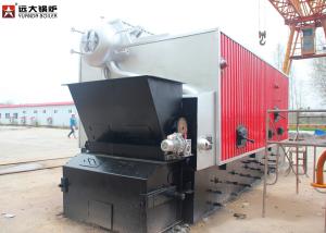 China 250 Hp Bagasse Fired Steam Boiler Bimass Pellet Burner Working SZL4-1.25 / 2.5-AII factory