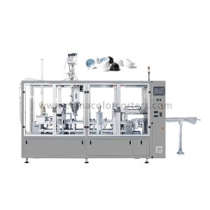 China Double Lanes 12KW 200L/Min Coffee Capsule Packaging Machine factory