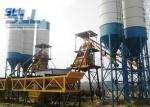 PLD1600 Belt Type Concrete Batching Plant For Big / Medium Construction Project