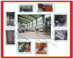 50 / 60Hz Rotary Kiln Dryer For Municipal Waste / Electroplating Sludge