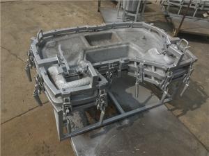China Customized Casting ATV Rotomolding Aluminum Casting Molds Full Clamps ISO9001 Approval factory