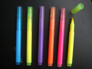 China low price cheap promotional logo printed highlighter marker factory