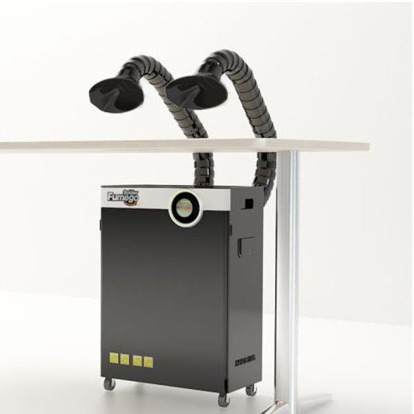 150W~350W Soldering Fumes Extractor 0.3um 99.97% Filtering Efficiency With