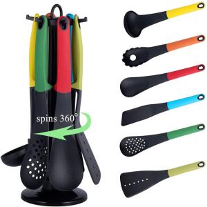 China Multifunction Nylon Cooking Utensils , ODM Heavy Duty Plastic Cutlery Sets factory