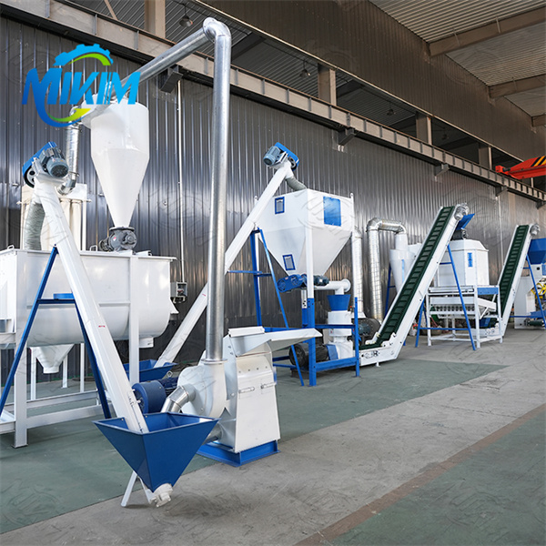Duck feed pellet production line