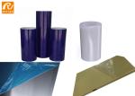 Anti Scratch Aluminum Protective Film Blue Paint Protection Wrap Roll For Metal