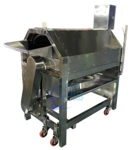 China ISO 220V Commercial Fish Scaler Machine , Stainless Steel Fish Gut Remove Machine factory