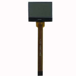 128x64 Graphic LCD Display with FSTN Display Mode and COG+FPC Connector for