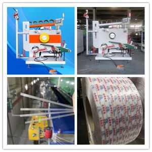 PLC touch screen operation automatic strapping machine, PP packing tape servo