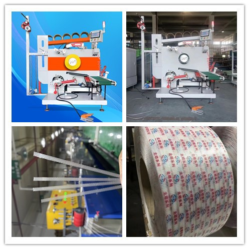 PLC touch screen operation automatic strapping machine, PP packing tape servo