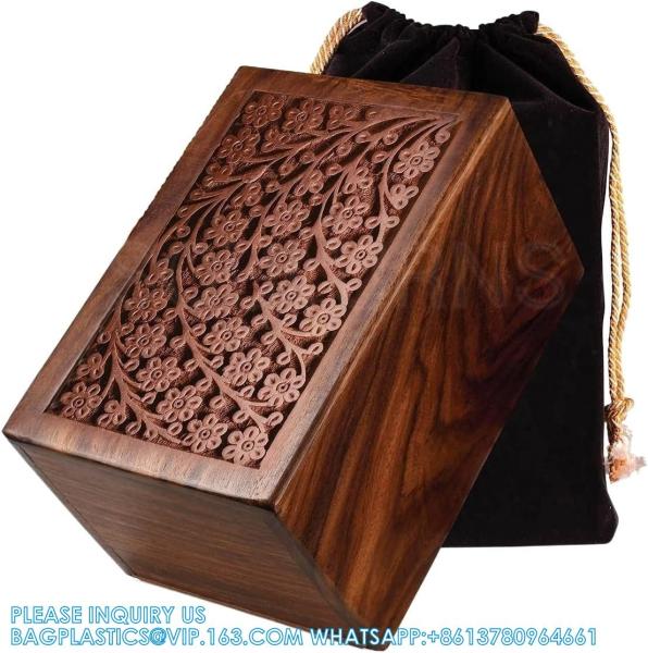 Cremation Urn For Human Ashes Adult Male/Female - Decorative Urns - Wooden