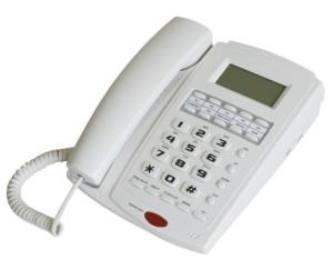 China Caller ID phone with 8 speed dial keys factory