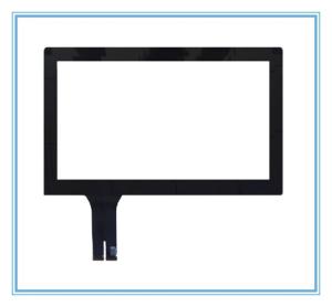 China Car Navigator 10 Inch Goodix9271 Touch Screen Panel With I²C Black Print factory