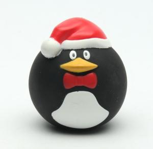 China Cute Vinyl Penguin Squeaky Dog Toy Environmental Friendly ODM Service factory