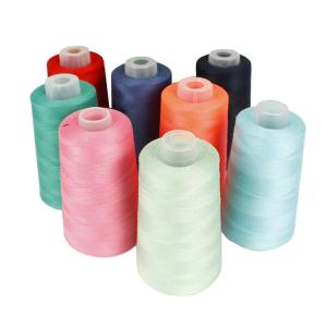 China Customized Fire Resistant Sewing Thread For Fire Suit Fabrics Dyed Color factory