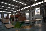 High Capacity Short Cycle Lamination Line Particle Board Hot Press Machine