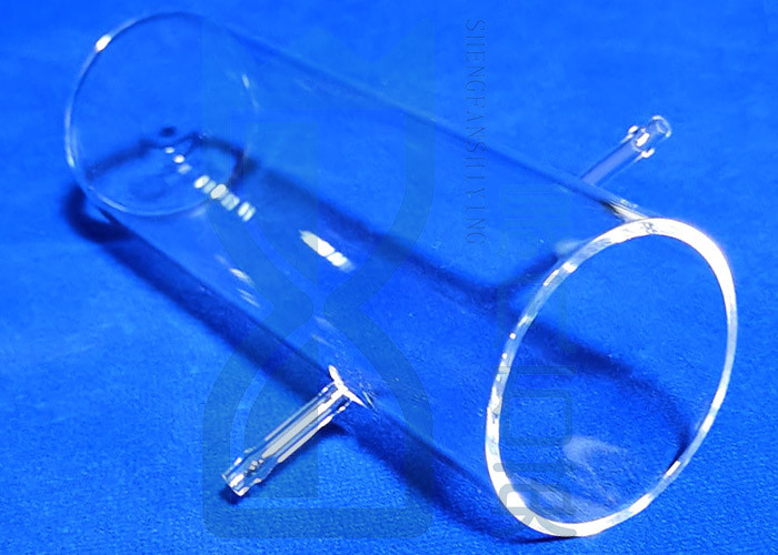 Clear Quartz Glass Coil Tubing Processing 300mm OD UVC Light