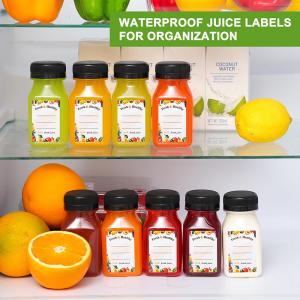 China Leak Proof Plastic Milk Tea Bottles Square Round Shape 120ml-500ml Capacity factory