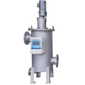 China Stainless Steel 304 Full Automatic Cleaning Filter for Food Beverage Liquid Filter factory