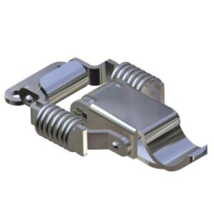 ISO9001 Double Spring Loaded Stainless Steel Lockable Toggle Latch