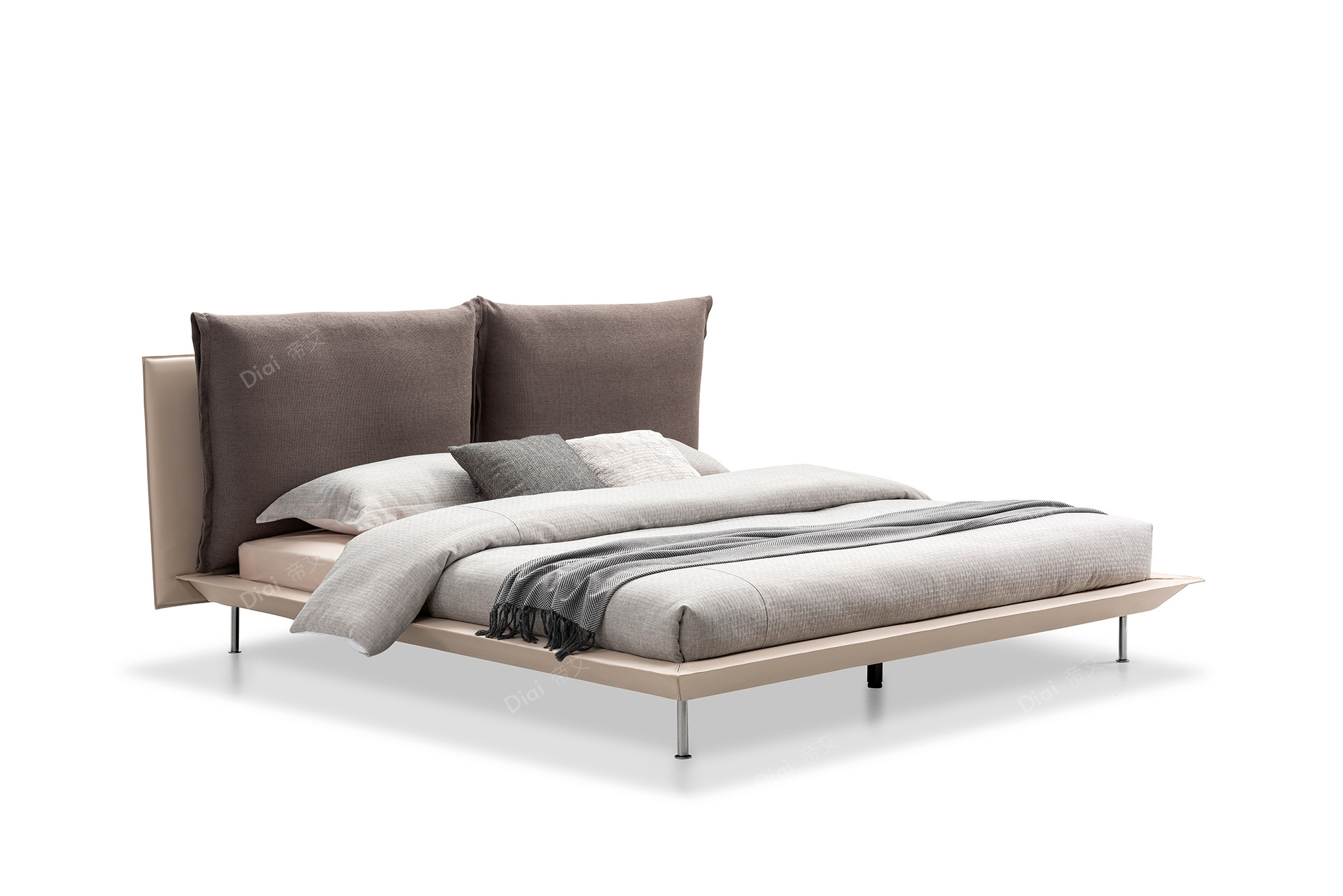 Modern Design Leather Bed Modern Design King Size Bed bedroom Furniture