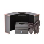 UV Coating Custom Logo Design Double Door Cardboard Gift Box for Valentine's Day