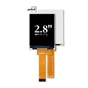 China Polcd 2.8 Inch TFT 240*320 Resolution ST7789P3-G6 Ic MCU Interface IPS LCD Display Module on sale
