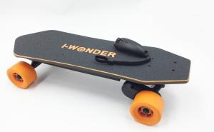 China SK-A2 DIY Portable RC Bamboo Fastest Electric Longboard 24V / 1200w 8.8AH CE Certified factory