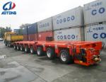 Truck Trailer 200 Ton 250 Ton-600 Ton Multi Axle Hydraulic Lowbed Lowboy Semi