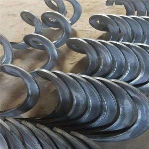 China Continuous Cold Auger Blade Stainless Steel Flexible Screw Conveyor Parts factory
