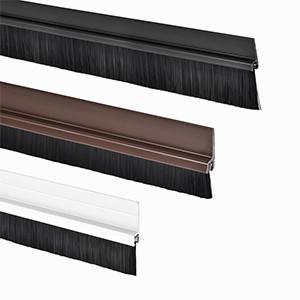 China Perforated Screws Draught Brush Strip Door Seal Insectproof factory