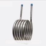 Tube coil air conditioner heat exchanger,application for manufacturing plant