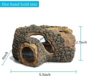 China Fresh Water Hiding Hygger Aquarium Decoration Items factory