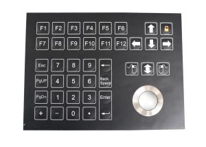 China Omron Switch Industrial Membrane Keypad IP67 800DPI Dynamic Optical Trackball factory