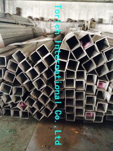 China Rectangular Welded Steel Tube , ASTM A554 Welded Stainless Steel Mechanical Tubing factory