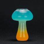 Factory Wholesale 280ml Creative Mushroom Shape Cocktail Glass Juice Cup