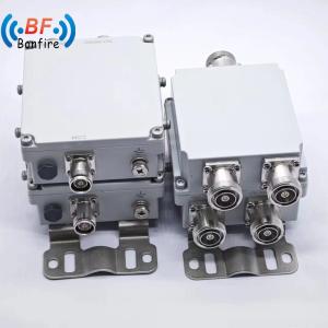 China 5G Indoor/Outdoor Quadplexer Combiner Diplexer 698-960 1710-2170 1920-2710 2300-2400 2500-2700MHz factory