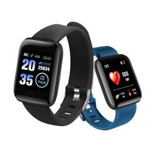China 116 Plus Heart Rate Smartwatch 160mAh Blood Pressure Oxygen Sport Smartwatch Gym Workout factory
