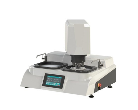 Center pneumatic pressurization Double Disc automatic metallographic grinding