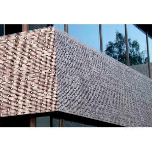China Prefab Alu 1060H24 3mm Curtain Wall Window System factory