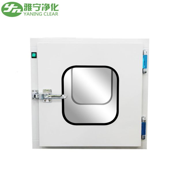 Mechanical Interlock Static Cleanroom Pass Box AC 220V/50HZ 0.2m-0.60m/s Speed