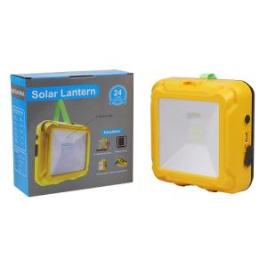 China IP62 Solar Panel Outside Lights 70lm/W Solar Powered Lantern LiFePO4 Battery factory