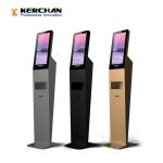 IR Remote Control Interative 3.5L Hand Sanitizer Advertising Kiosk