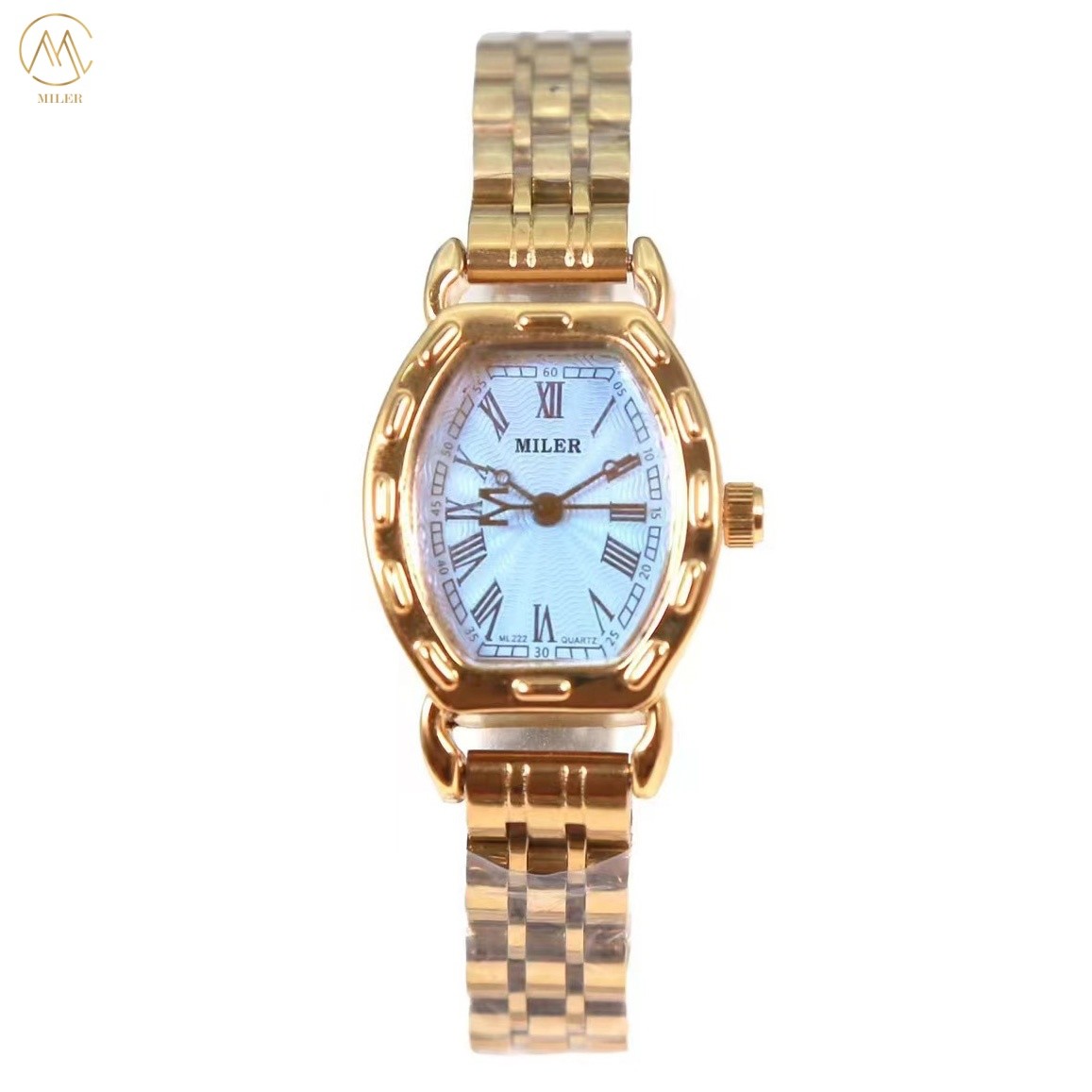 Luxury Design Fashion Watch for Women Stainless Steel Strap Gift Watch