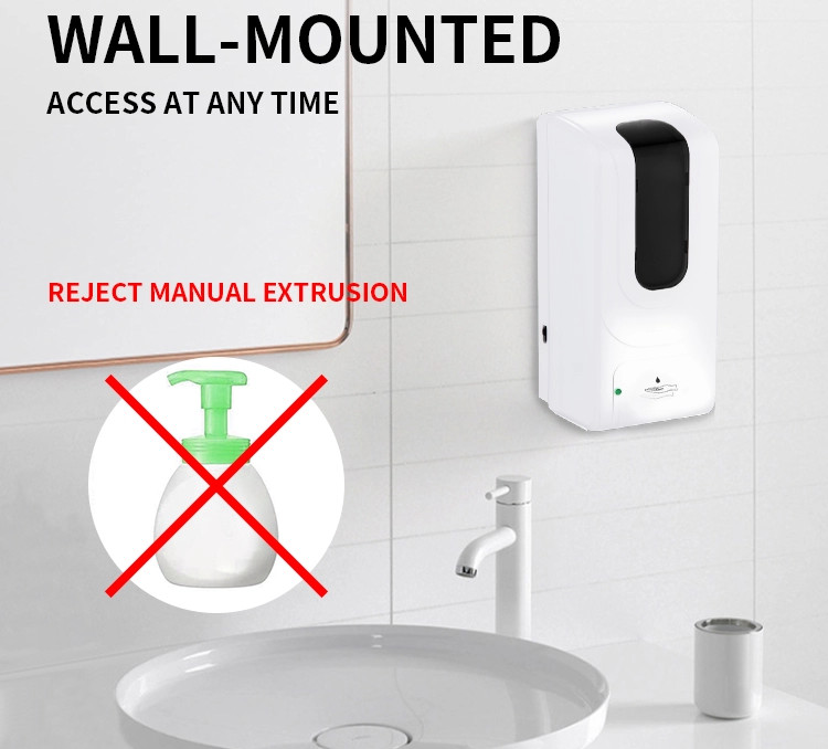 IR Sensor Rinse Free 1L Automatic Touchless Soap Dispenser
